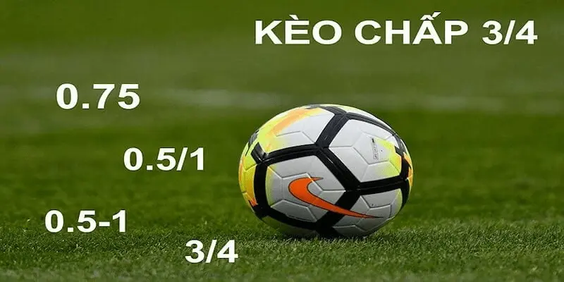 Kèo Chấp 2 3/4 Kinh nghiệm thực chiến với kèo chấp 2 3/4