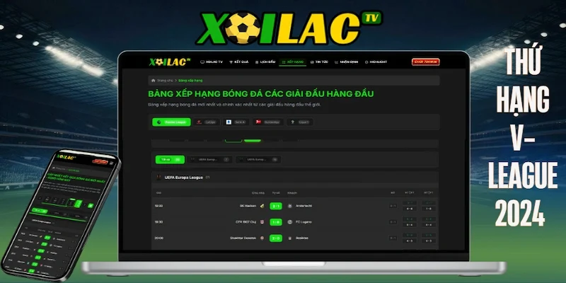 bảng xếp hạng Phân tích bảng xếp hạng và giá trị cho người hâm mộ